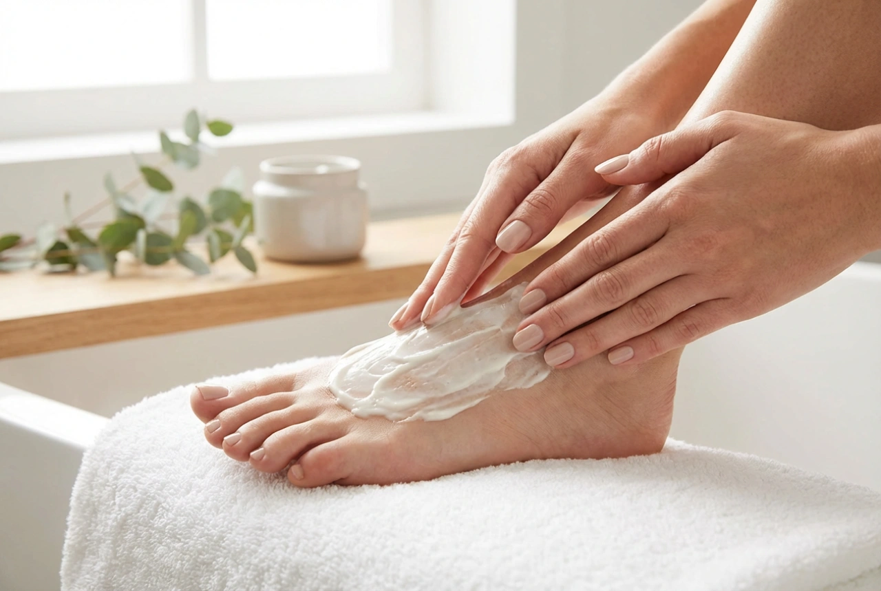 Mascarilla para pies: tratamiento regenerador casero paso a paso