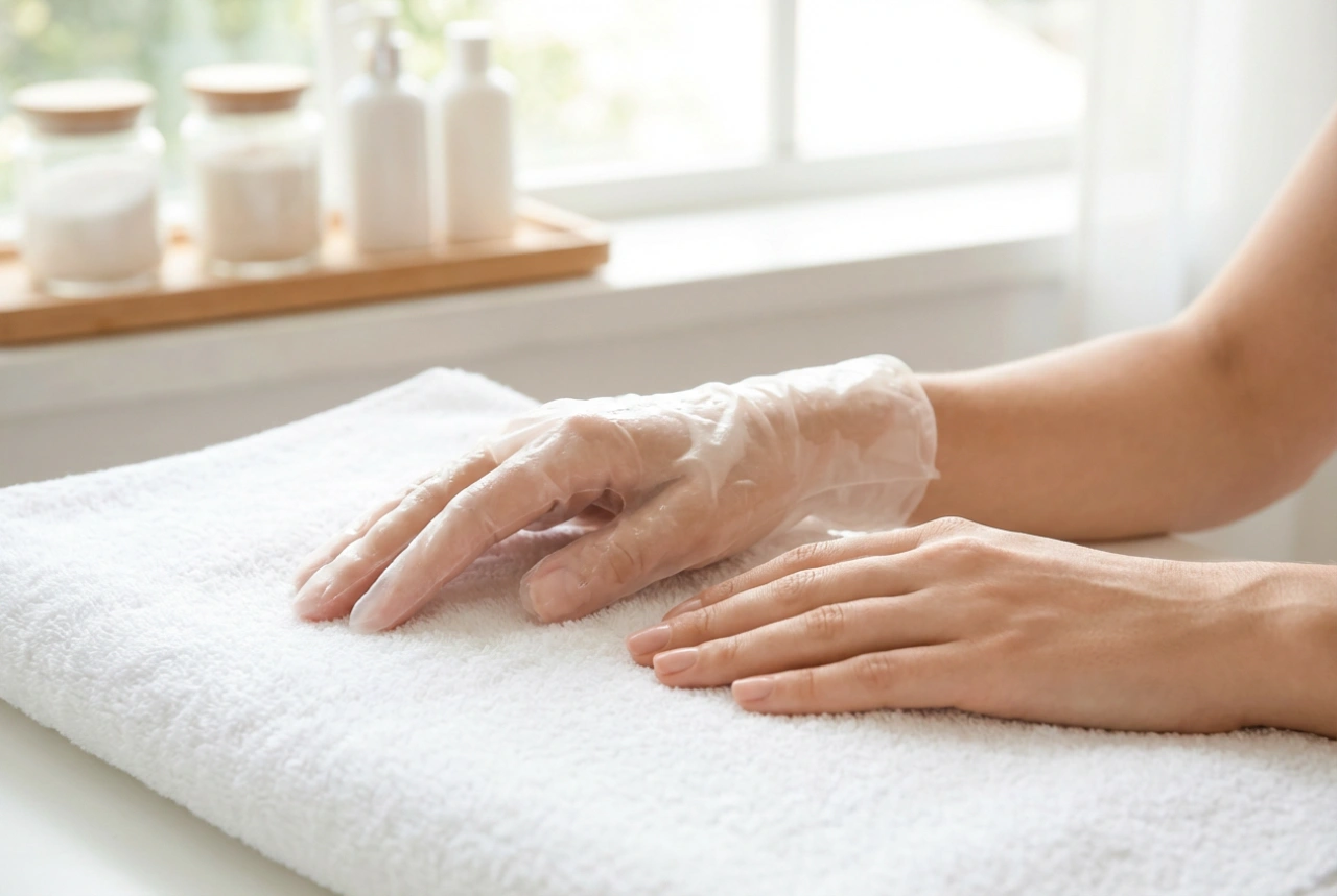 Mascarilla de manos: cómo usar mascarillas en guante y qué beneficios aportan las compresas