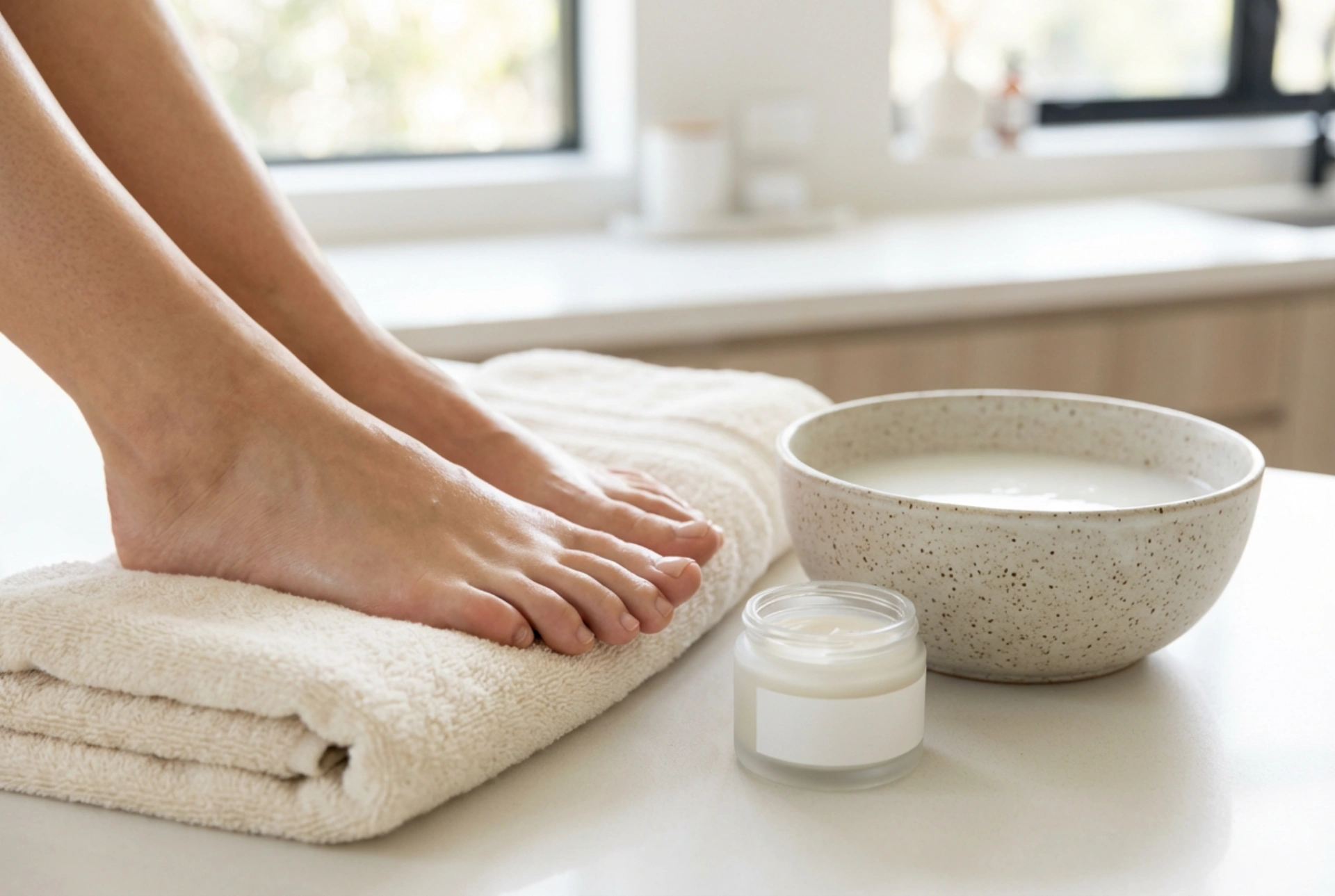 Piel seca en los pies: plan de cuidado, exfoliación y protección de los talones