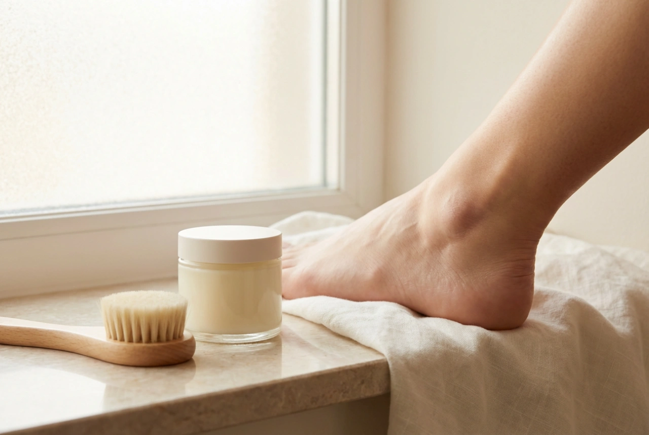 Talones agrietados: suavizar, exfoliar y proteger