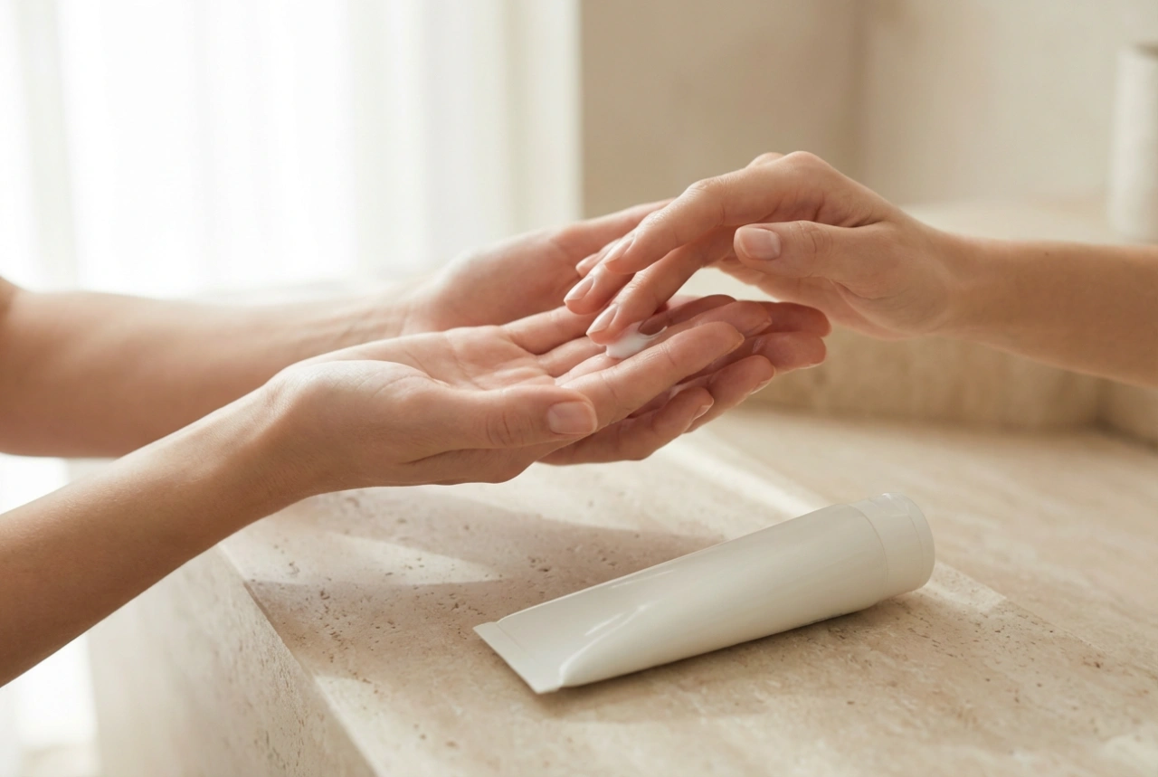 Gel antibacterial para manos: aplicación, cantidad y protección de la piel contra la sequedad