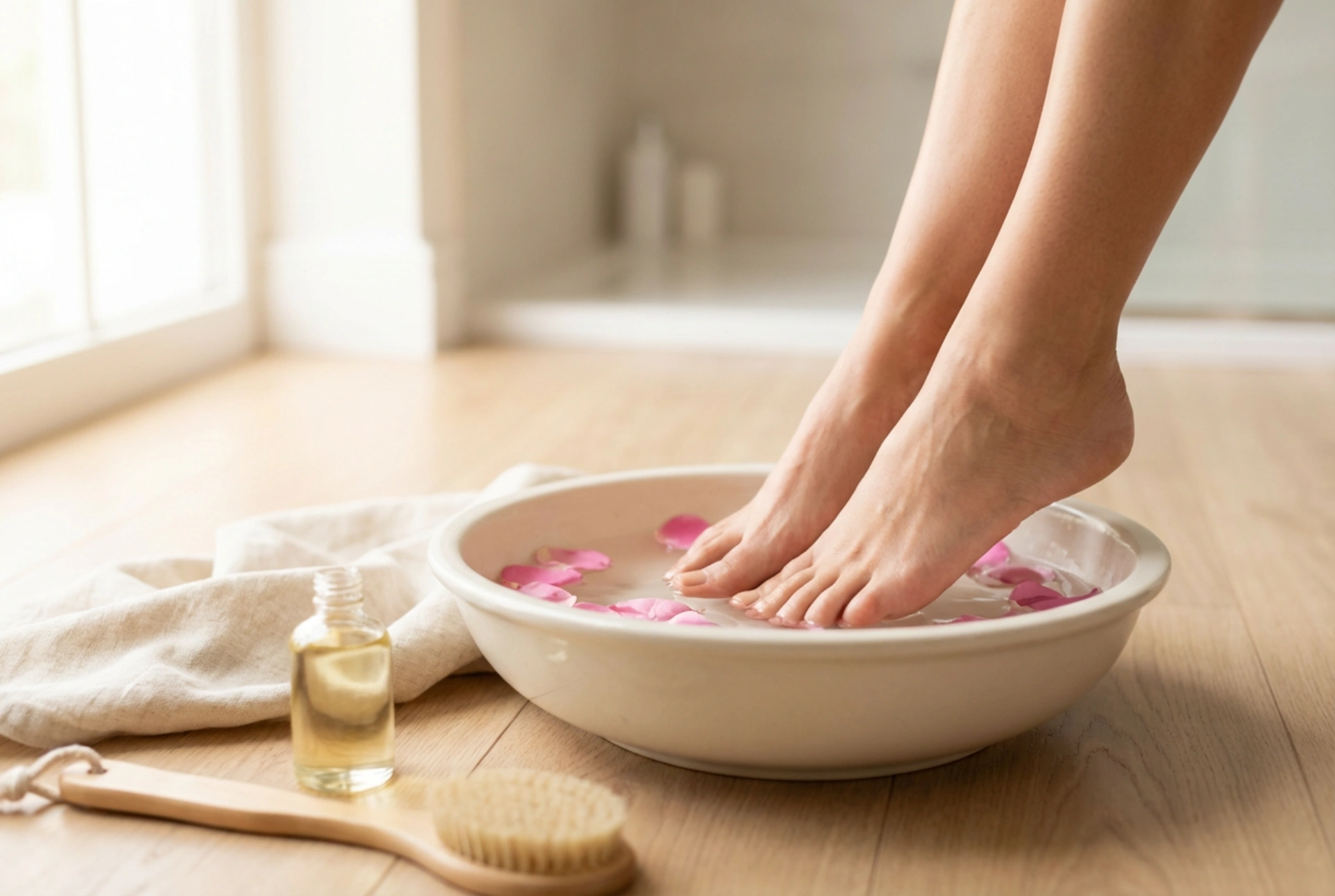 Relajación para los pies en casa: spa casero para pies paso a paso