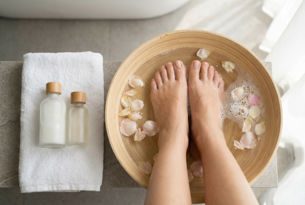 Spa en casa para pies: cómo relajar y nutrir la piel paso a paso