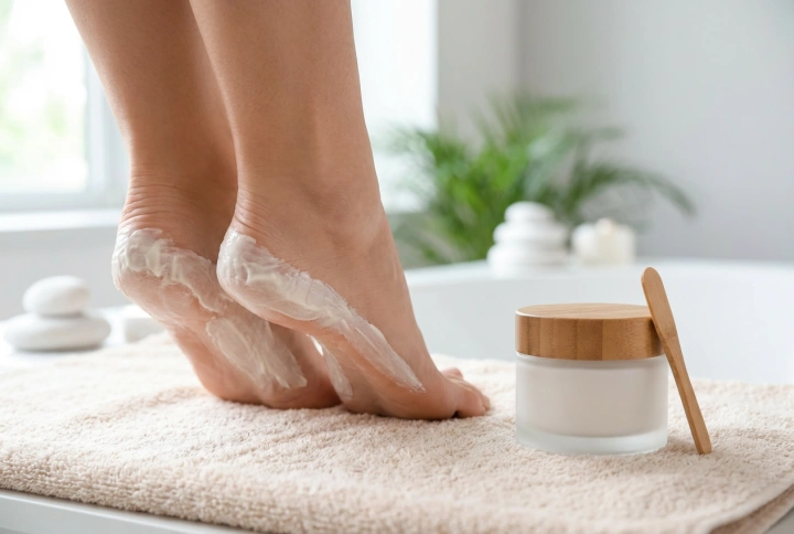 Mascarilla para pies en casa: suavidad, hidratación y relajación
