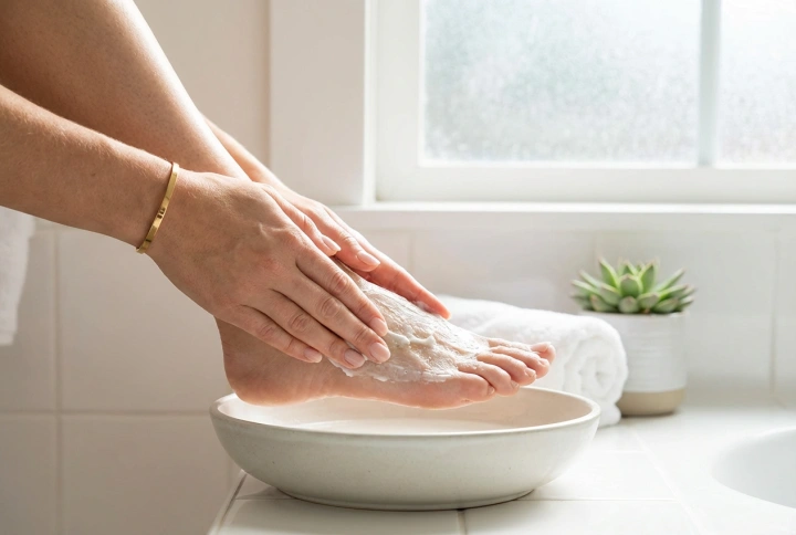 Mascarilla exfoliante para pies: cómo realizar el tratamiento de forma segura en casa