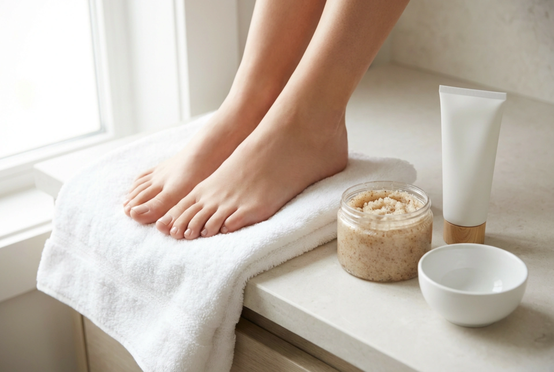 Exfoliación de pies: técnica de realización, errores comunes y cuidado posterior