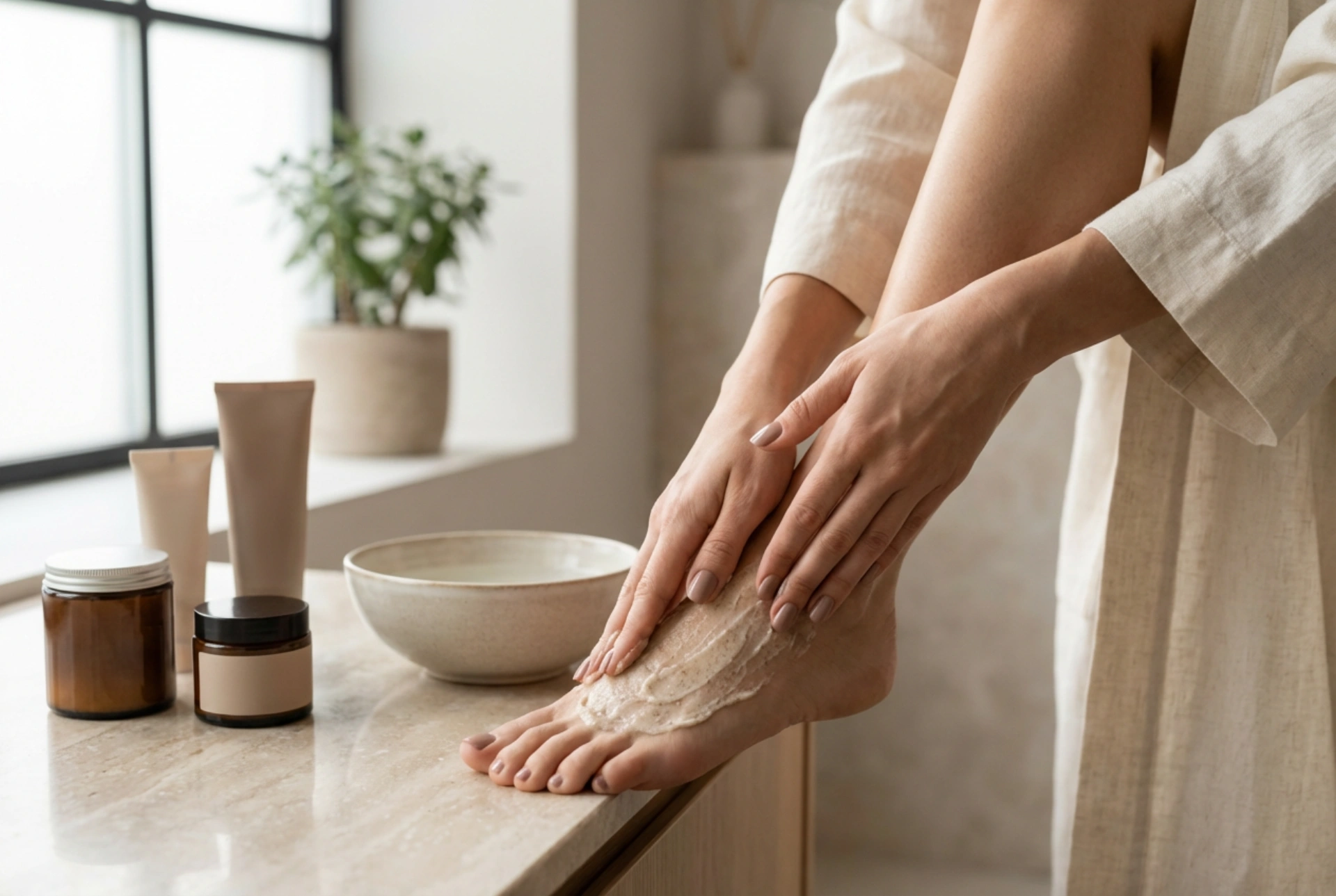Exfoliación de pies en la rutina de cuidado: cómo elegir el producto y realizar el masaje