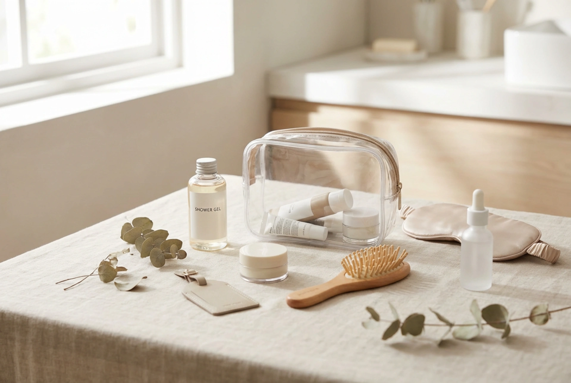 Mini gel de ducha para viajar: cómo empacar, dosificar y almacenar