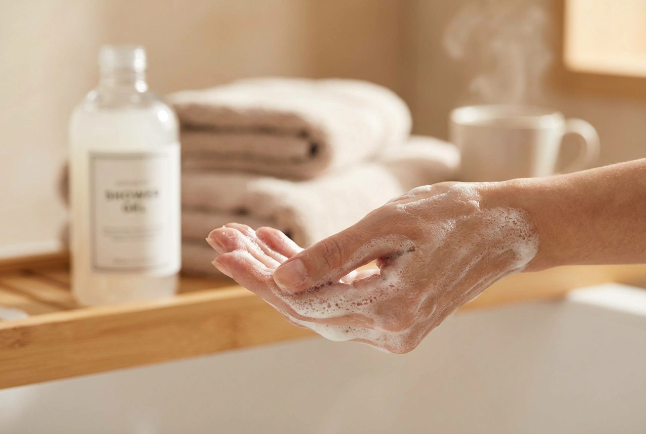 Gel de ducha cremoso para el invierno: cómo limpiar y cuidar el confort de la piel