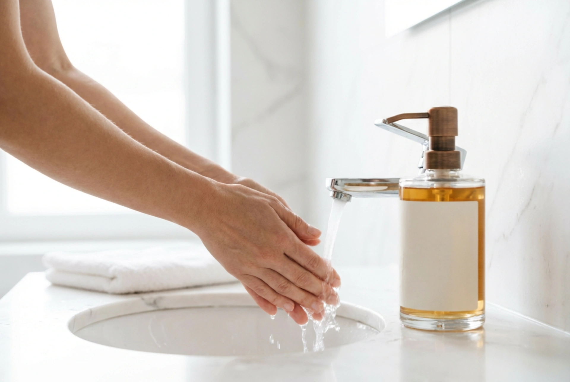 Jabón líquido antibacteriano: cómo usarlo y cuidar la piel de las manos