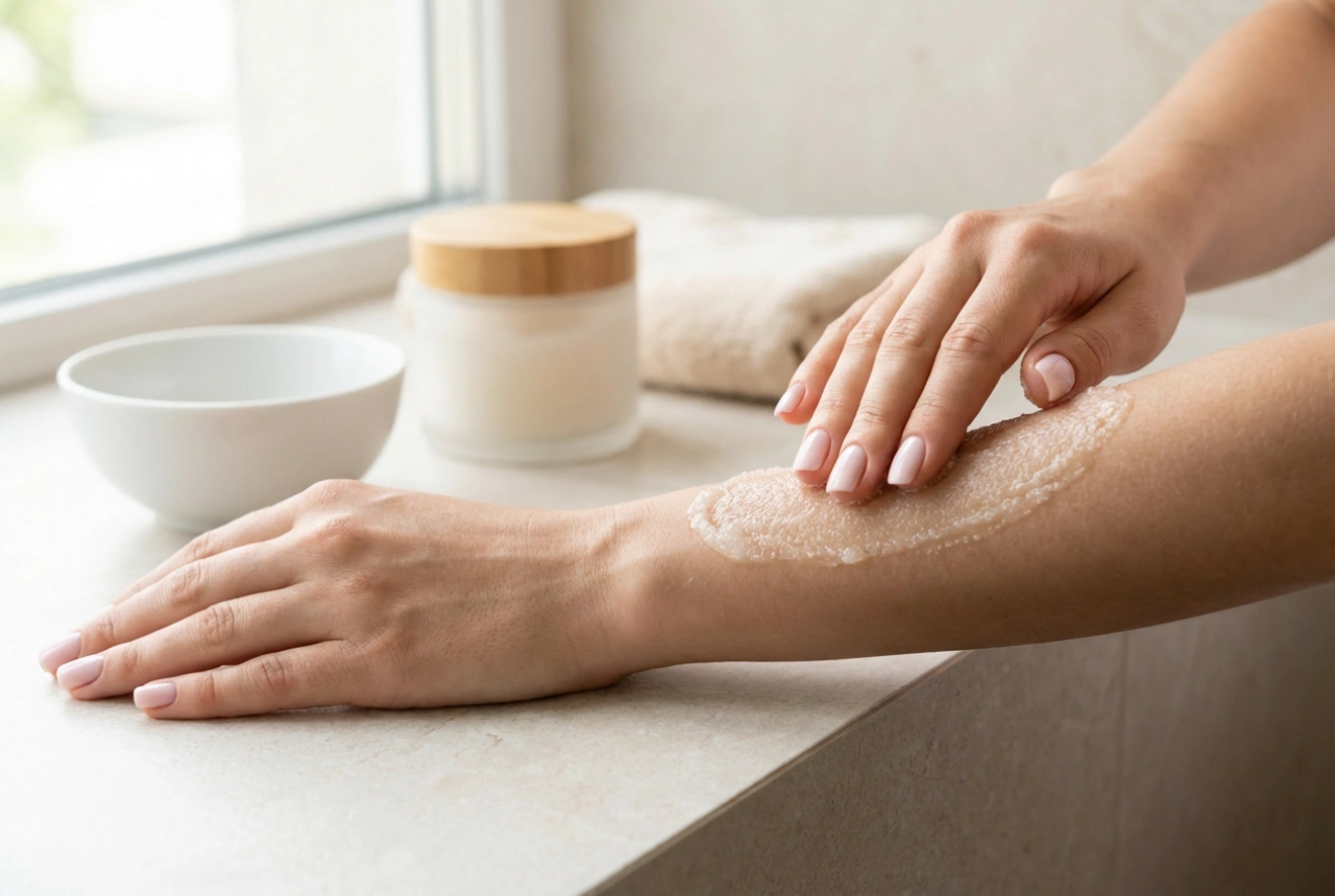 Exfoliante corporal: cómo elegir el grano y aplicarlo sin irritación
