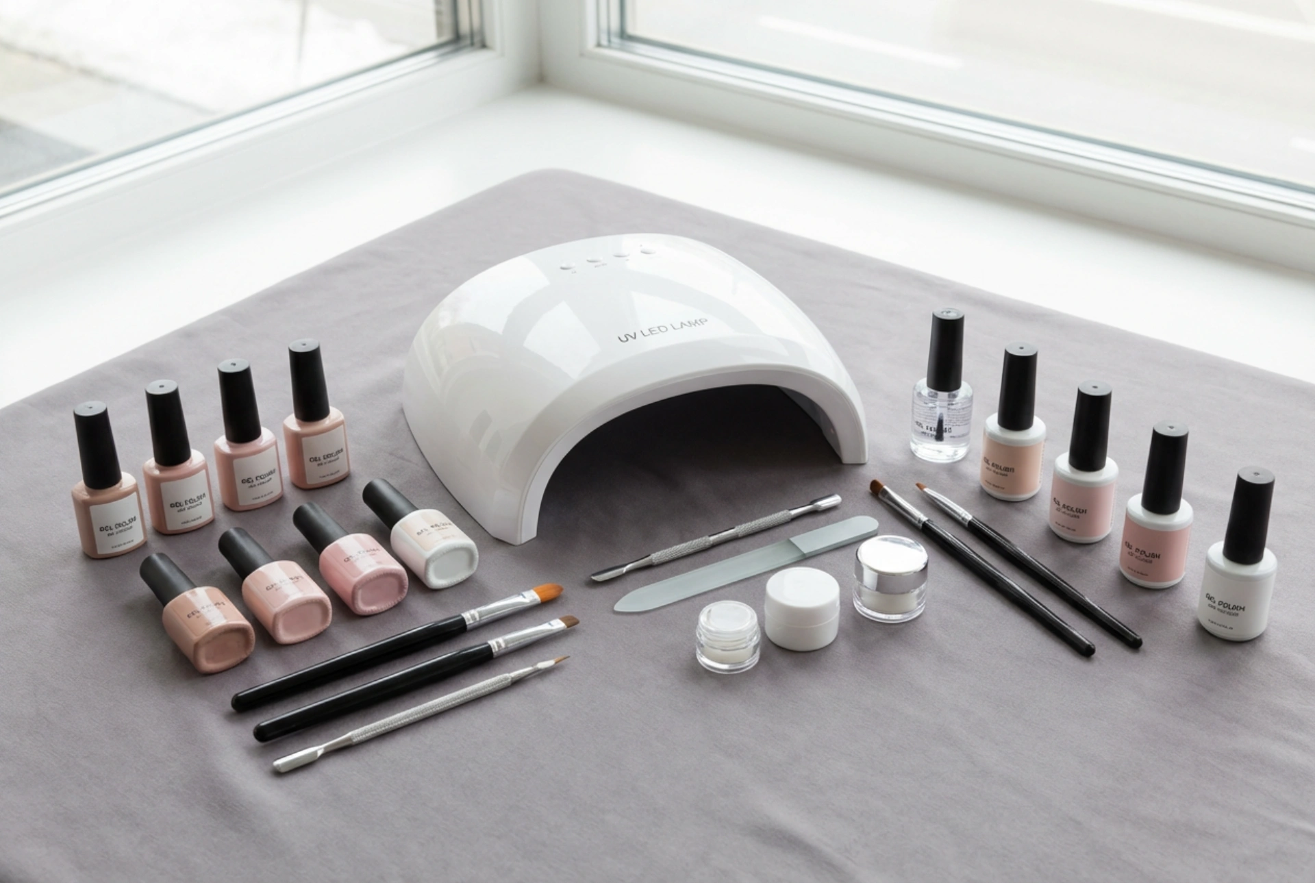 Kit de uñas de gel: elementos esenciales y primeros pasos
