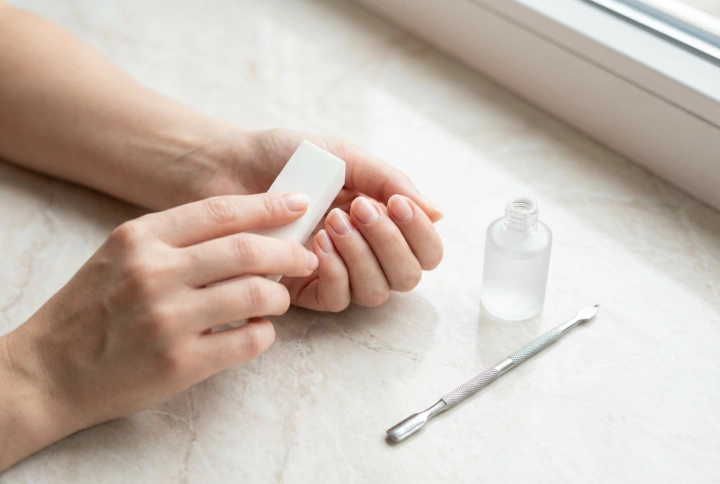 Manicura semipermanente desde cero: preparación de la uña y aplicación