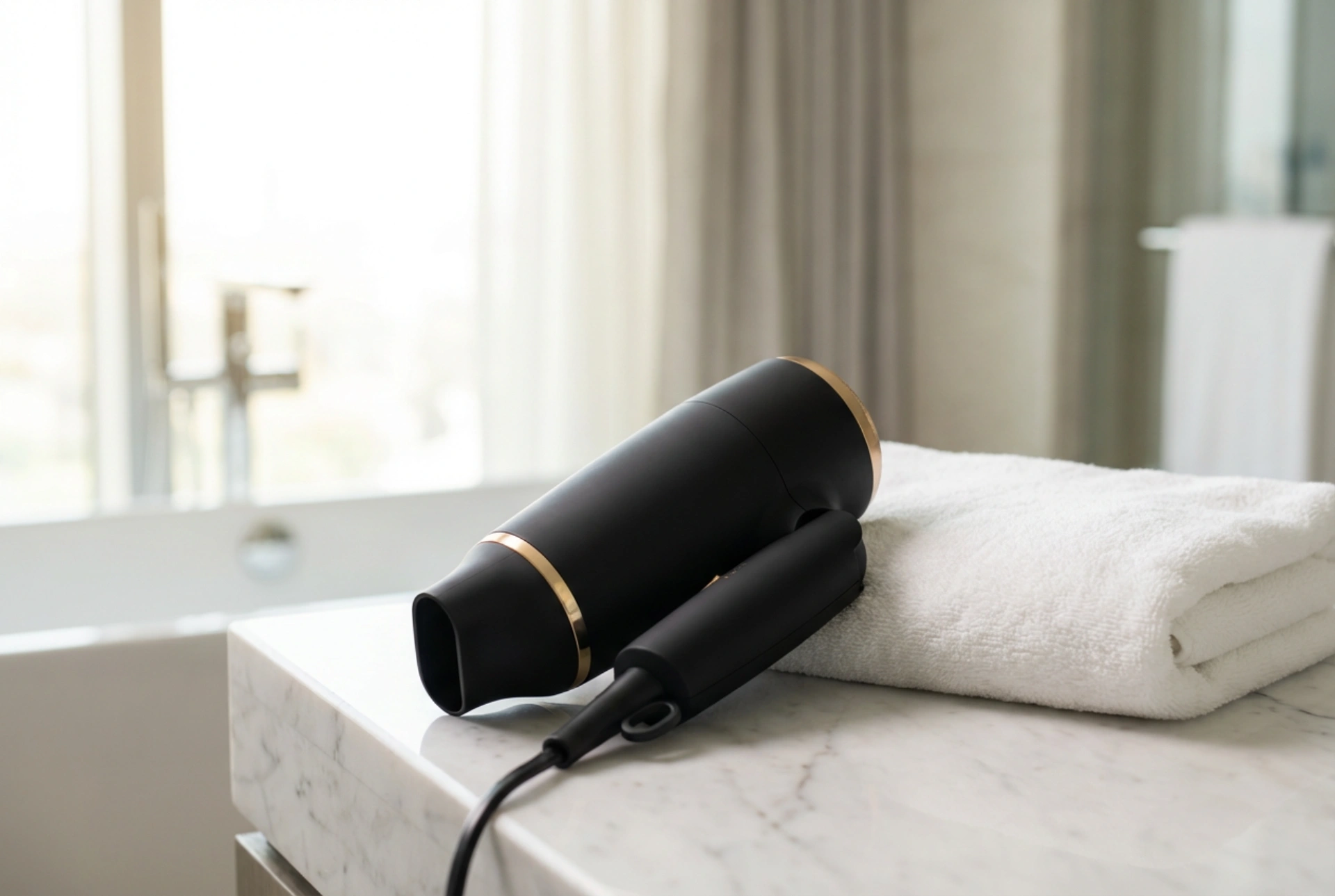 Secador de viaje: secado compacto y seguro en el hotel