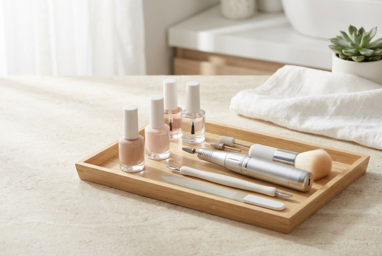 Selección de un kit de manicura semipermanente con torno: componentes y ergonomía