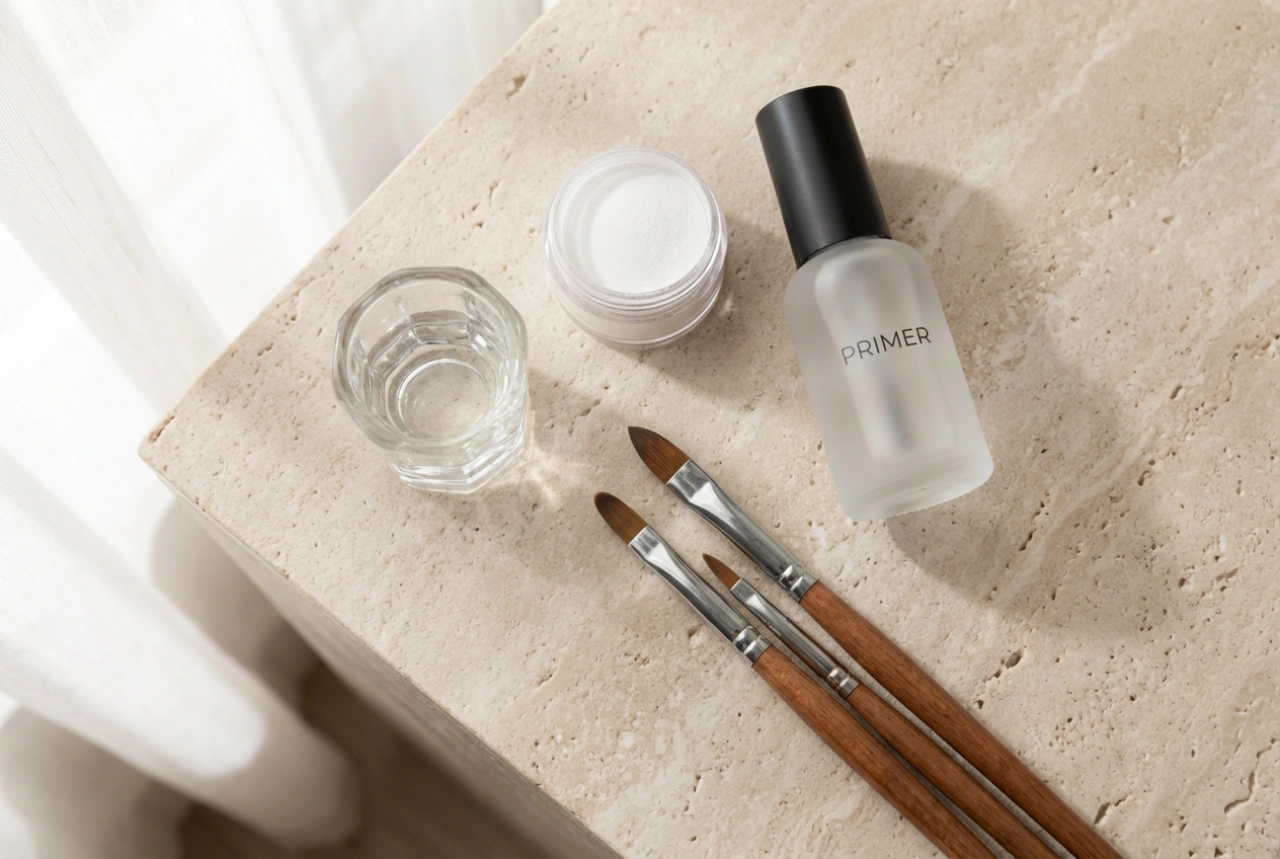 Kit de uñas acrílicas: productos y fundamentos de la técnica