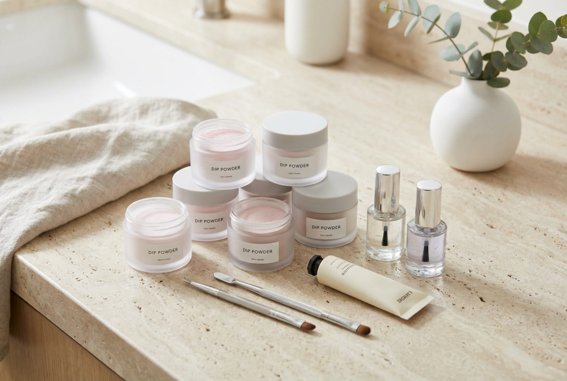 Kit de Manicura en Polvo (Dip Powder): Contenido, Aplicación y Cuidado