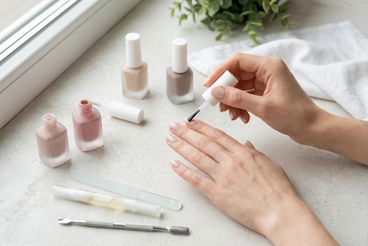 Manicura sin UV: kit de uñas sin lámpara y paso a paso
