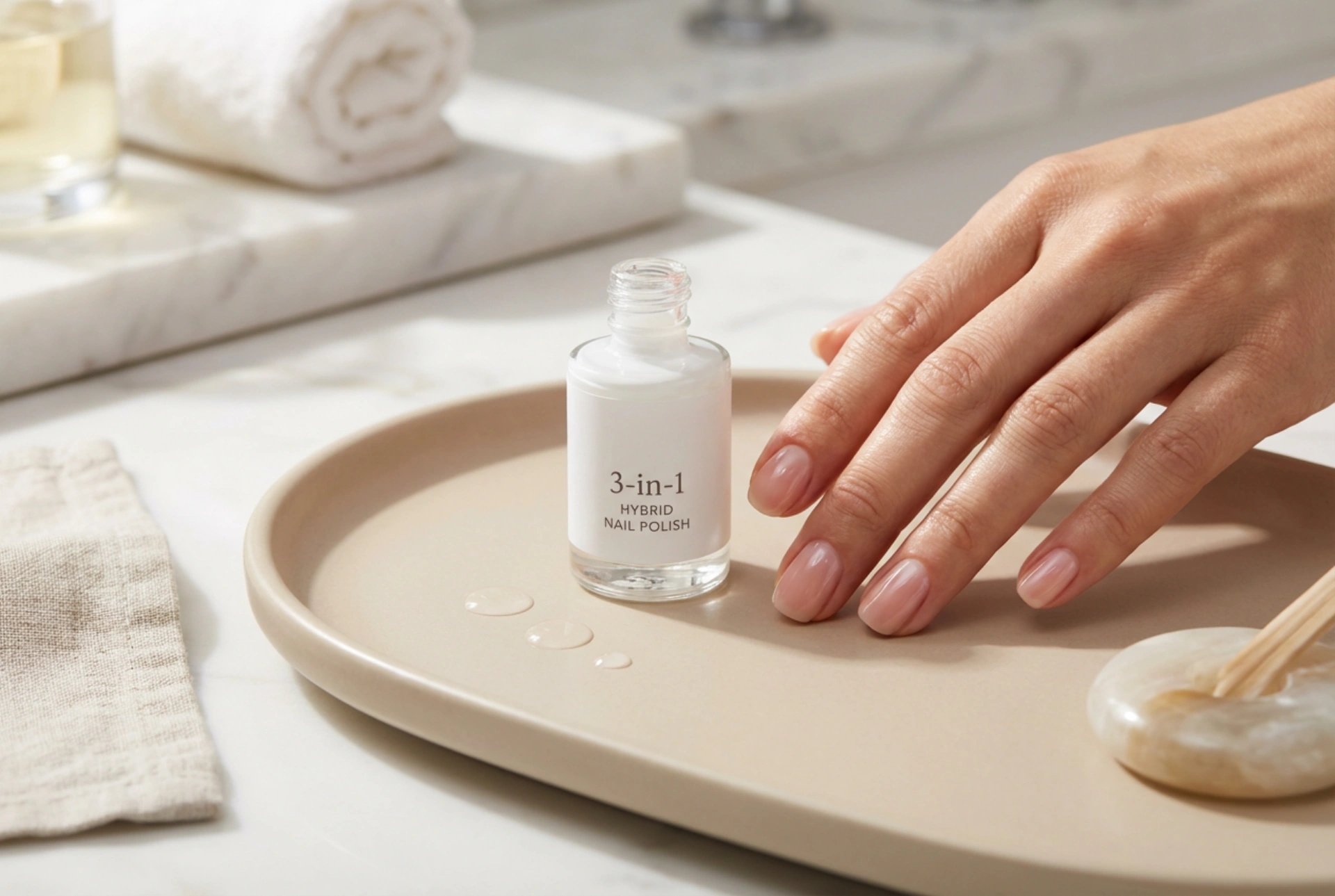 Esmalte semipermanente 3 en 1: cuándo utilizarlo y cómo aplicarlo sin marcas