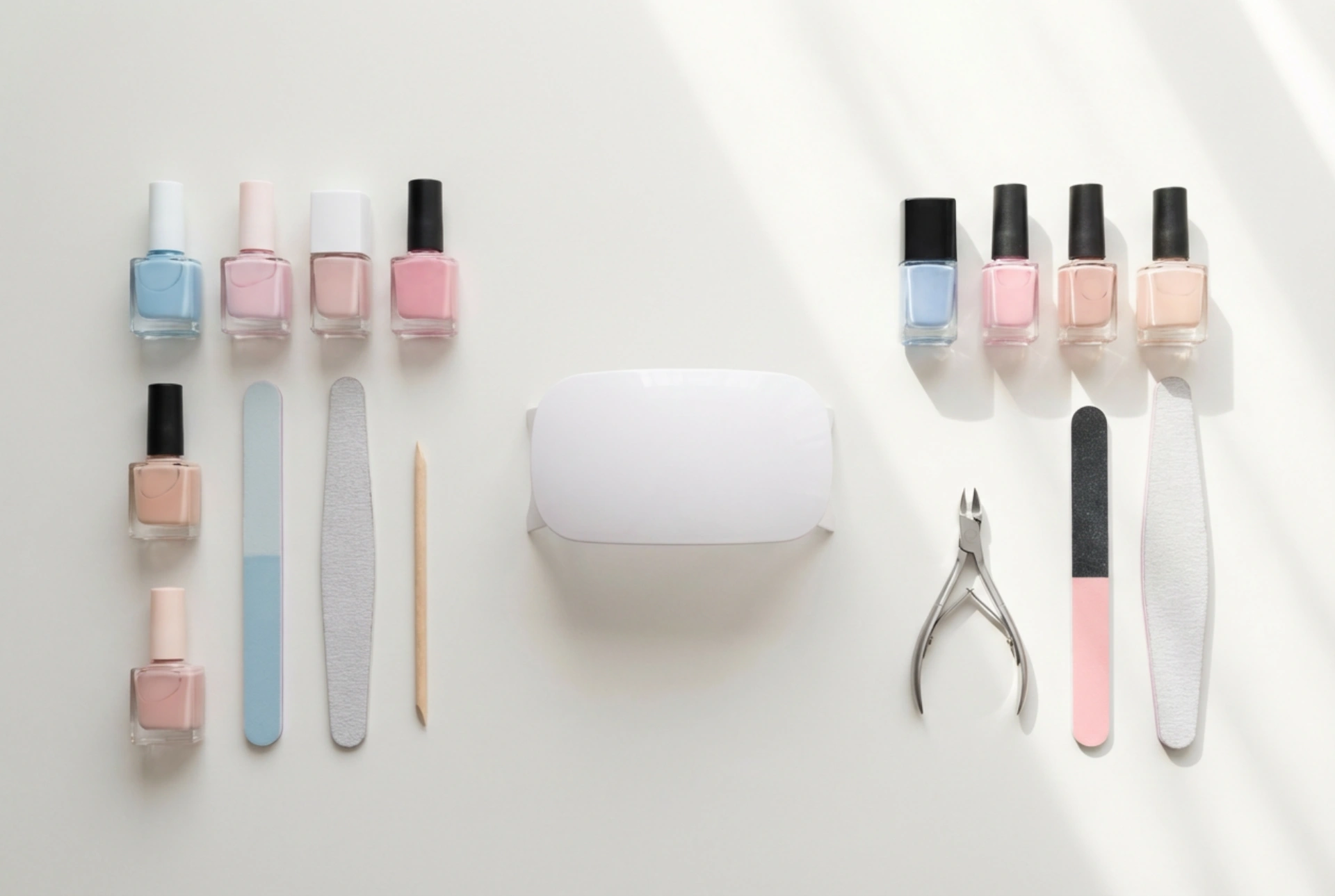 Kit profesional de manicura: elementos esenciales y organización del espacio de trabajo