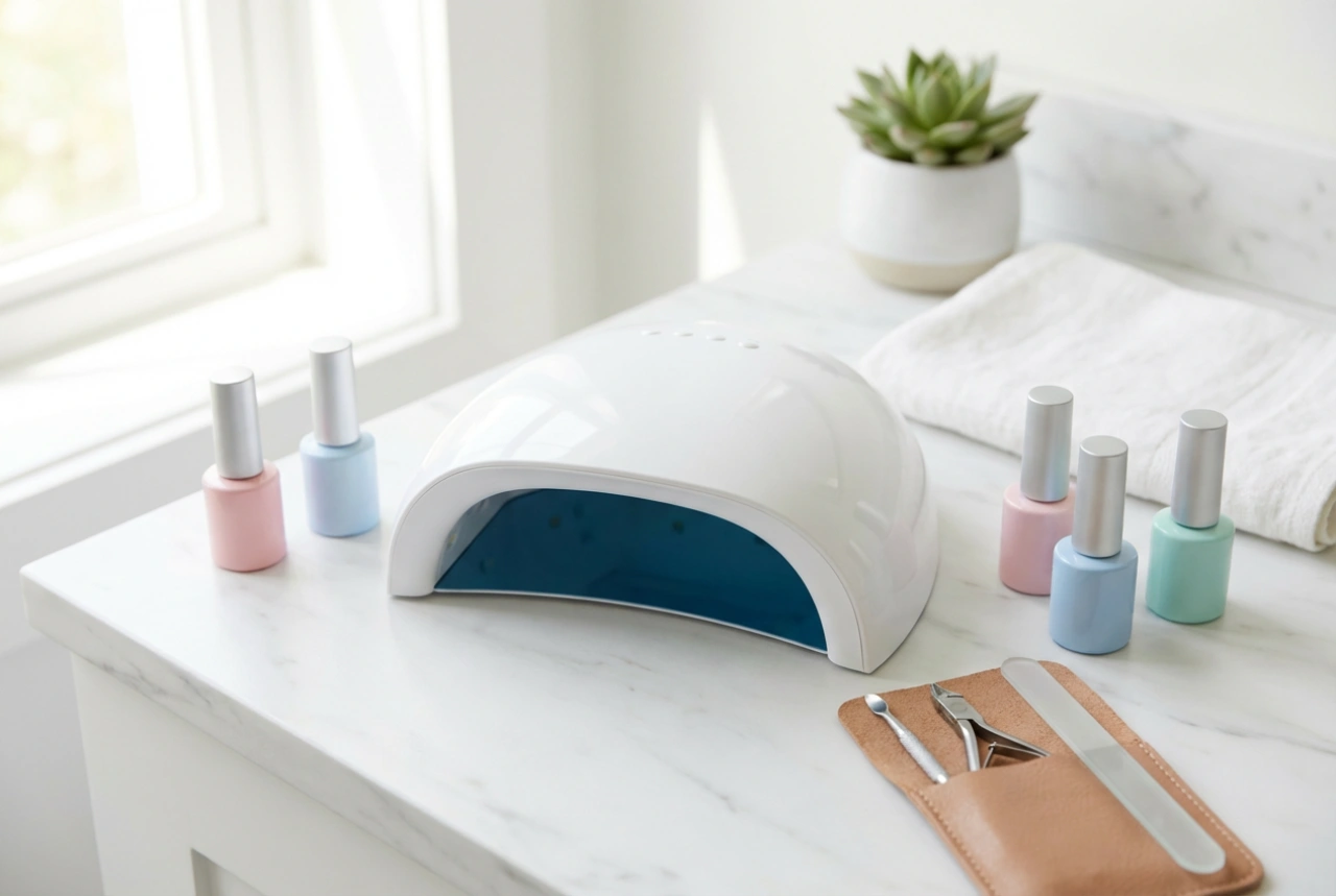 Kit de uñas con lámpara: cómo elegir la potencia adecuada y realizar tu primera manicura