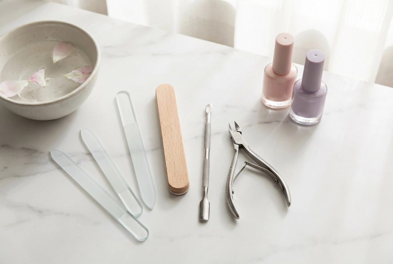 Kit de manicura en casa: accesorios esenciales y su uso