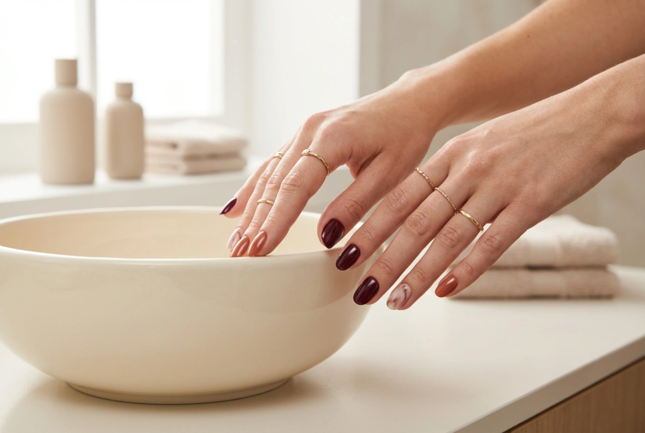 Manicura semipermanente de otoño: colores, diseños y técnicas para un resultado duradero