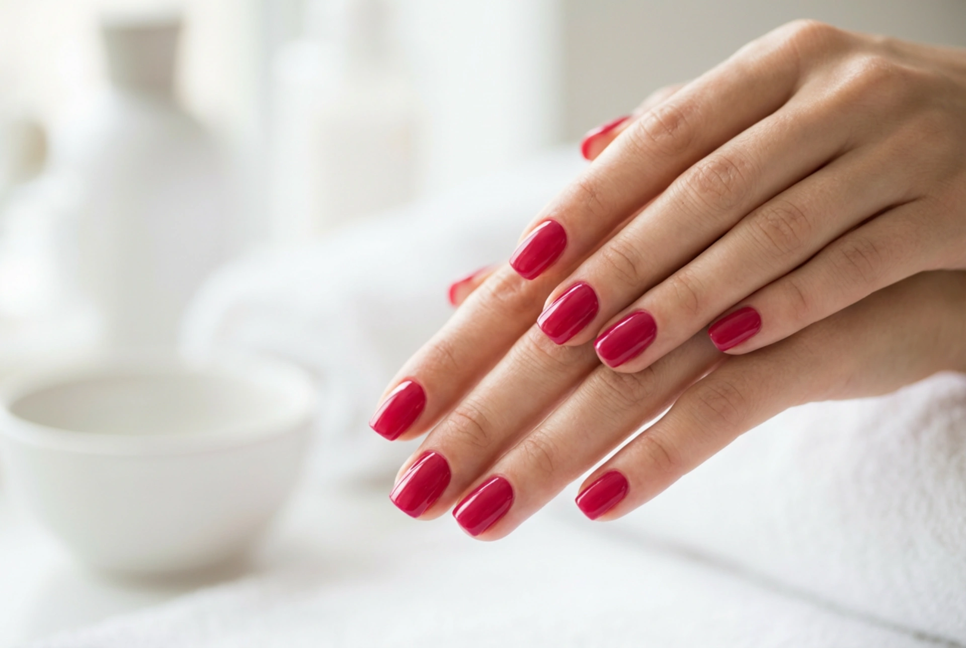 Color frambuesa en las uñas: cómo pintar uniformemente y con brillo