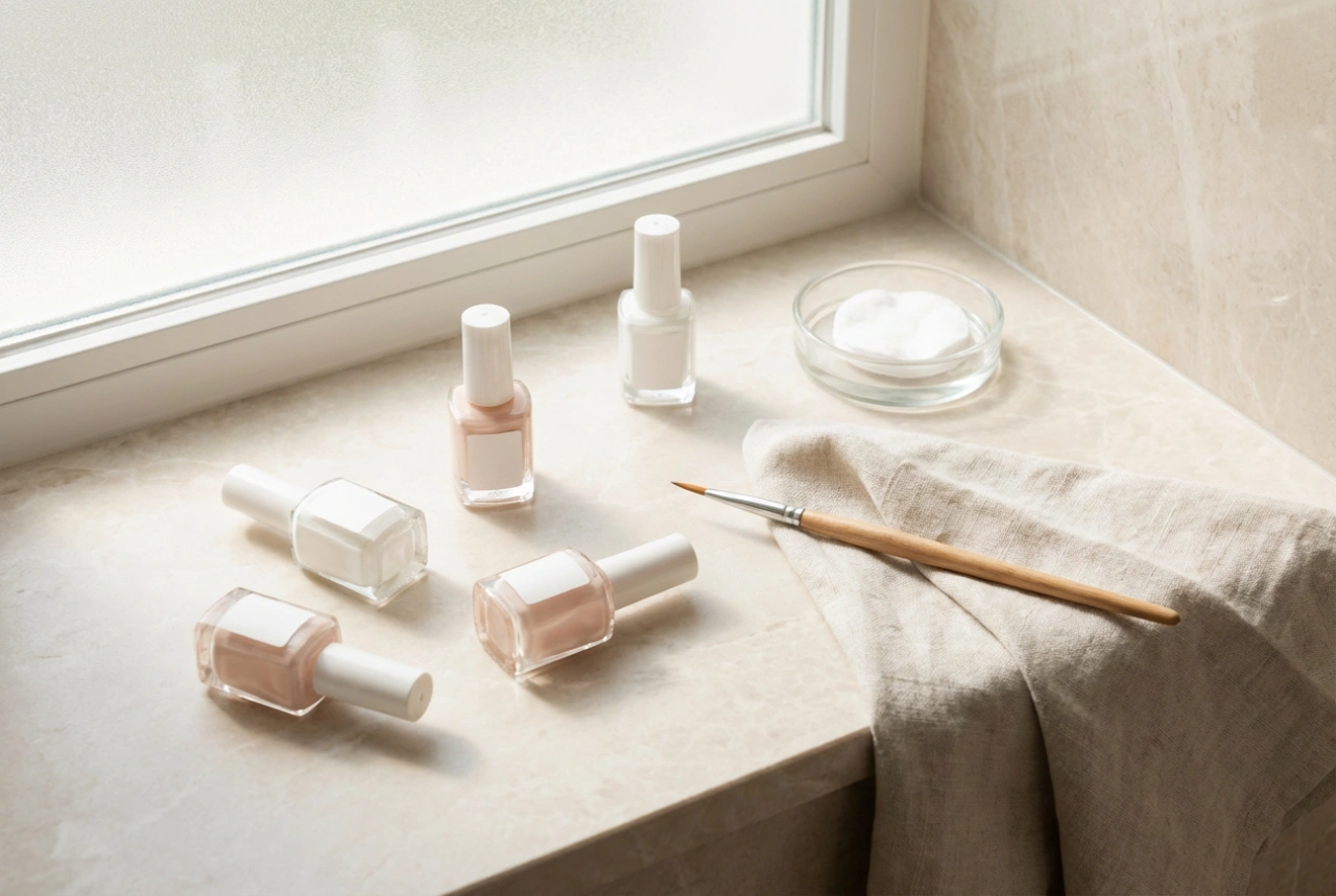 Esmaltes para manicura francesa: elección de tonos, pinceles y técnica para pintar la línea