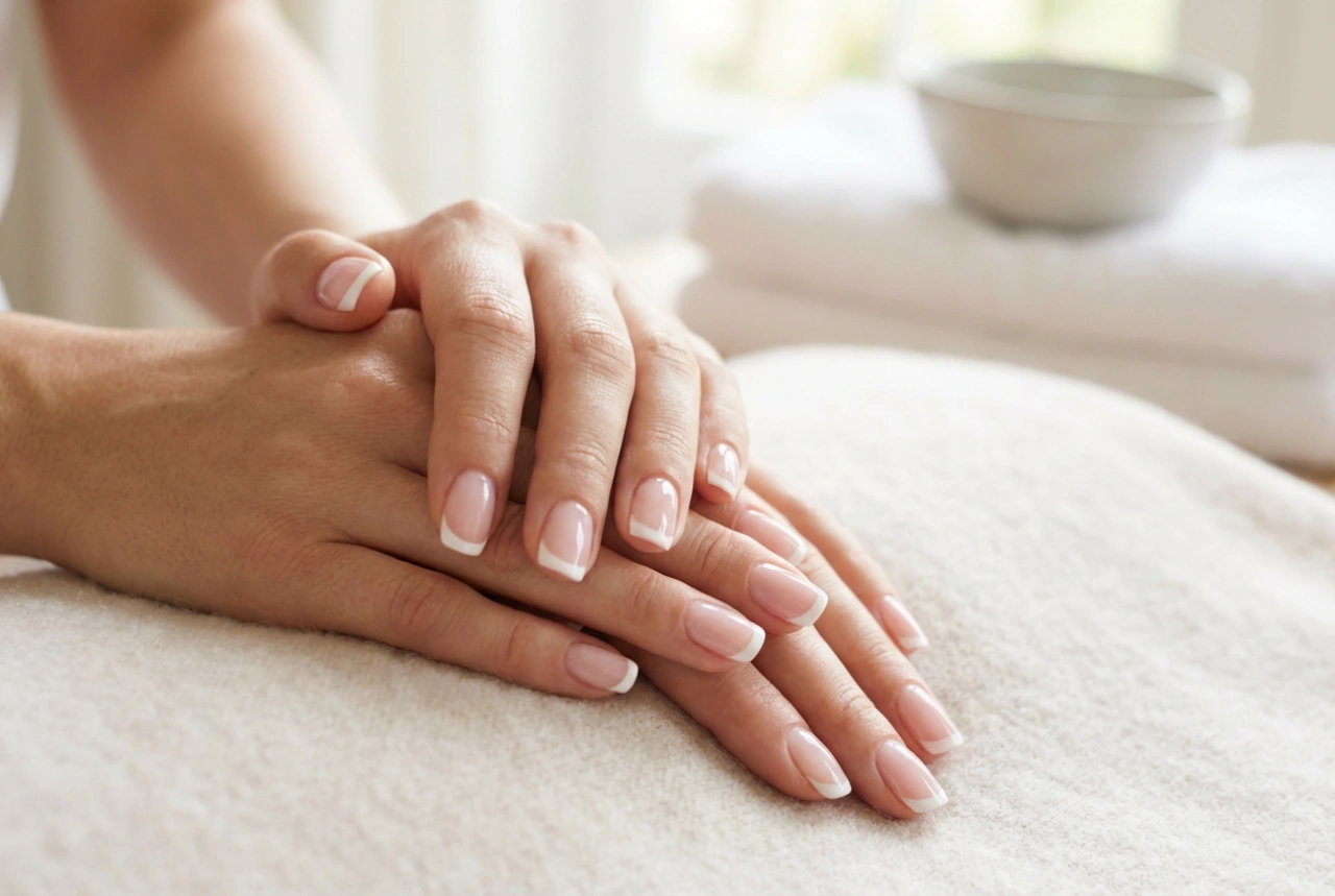 Manicura francesa semipermanente: la línea de la sonrisa perfecta paso a paso