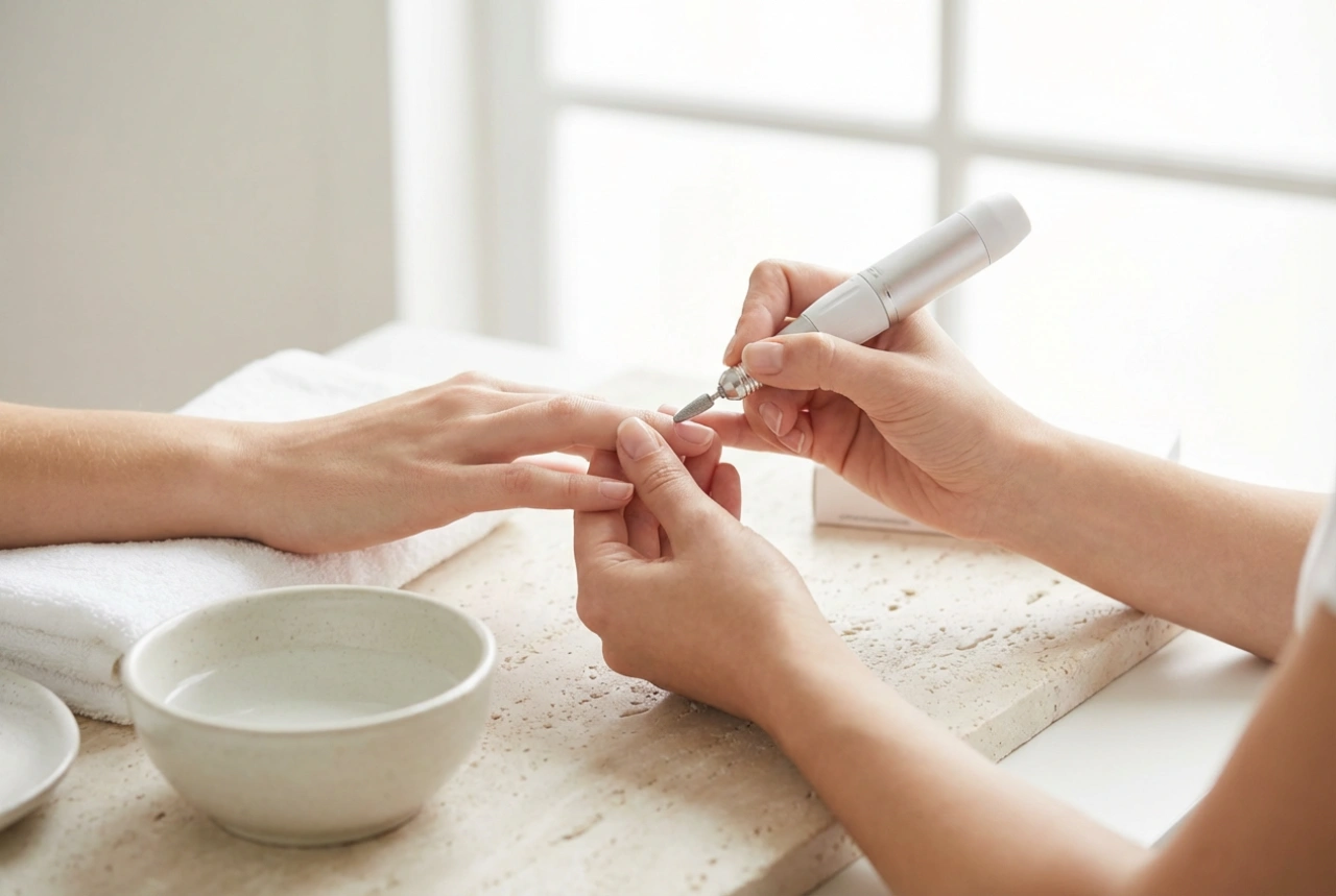 Trabajo seguro con el torno de manicura para cutículas: conceptos básicos y errores comunes