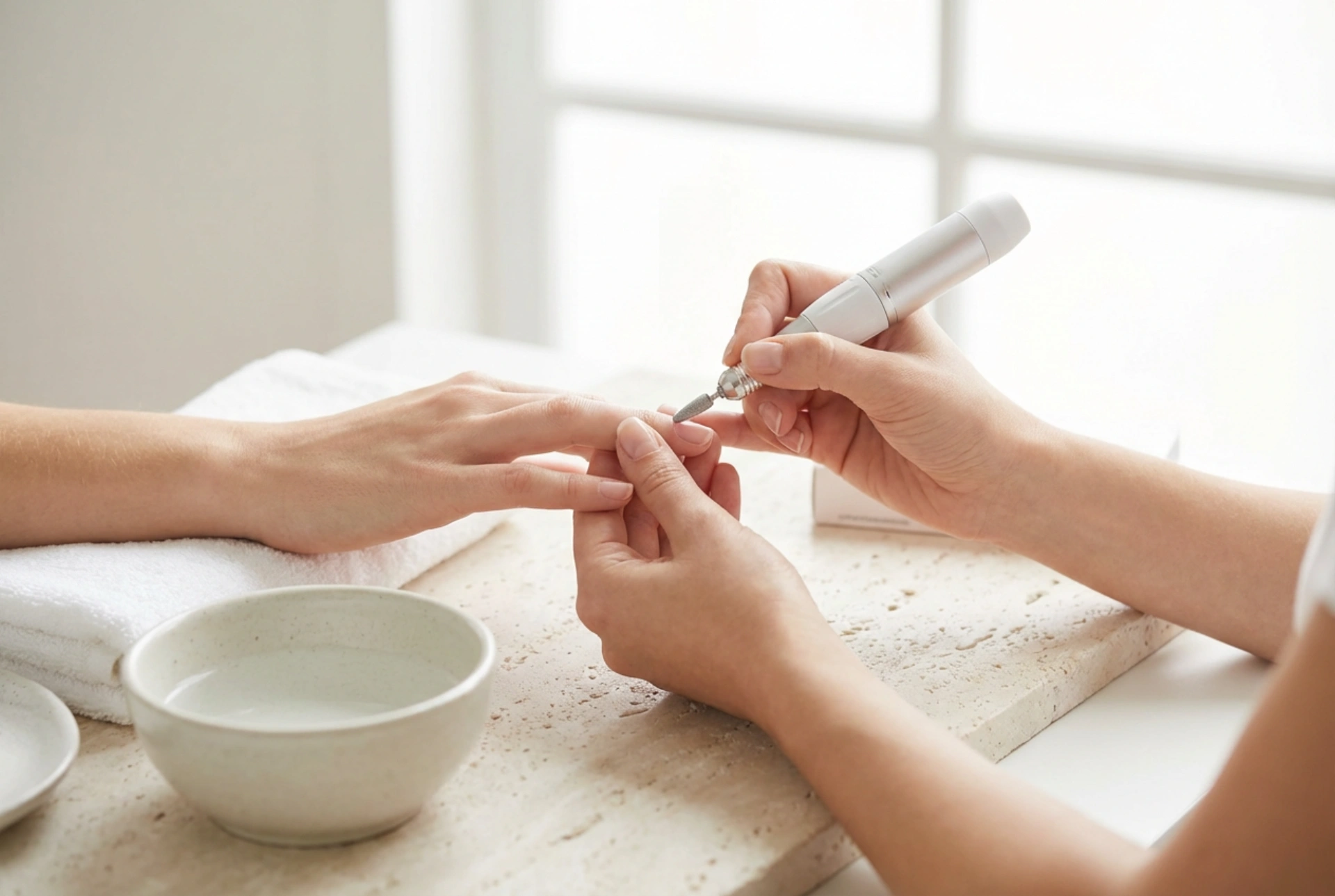 Trabajo seguro con el torno de manicura para cutículas: conceptos básicos y errores comunes