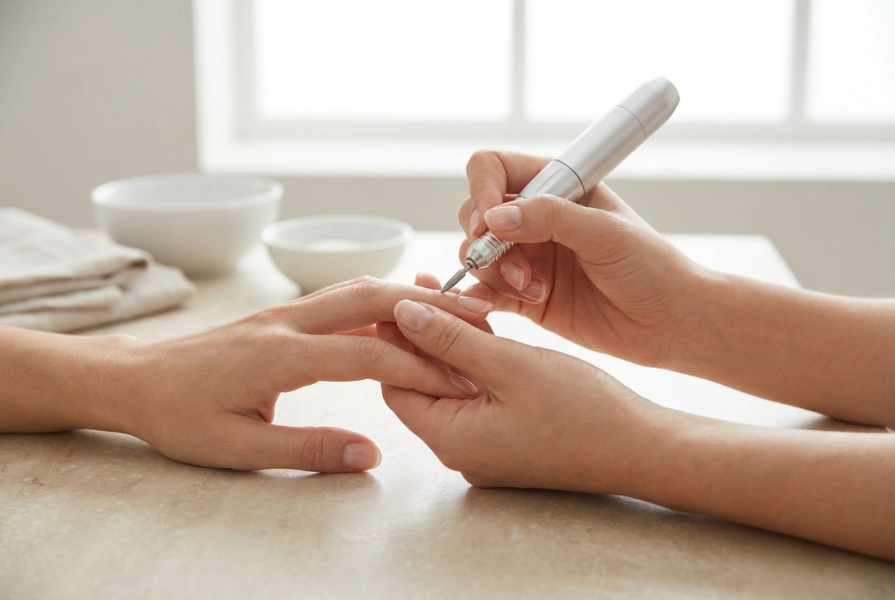 Torno para uñas: cómo retirar el esmalte semipermanente y preparar la uña de forma segura