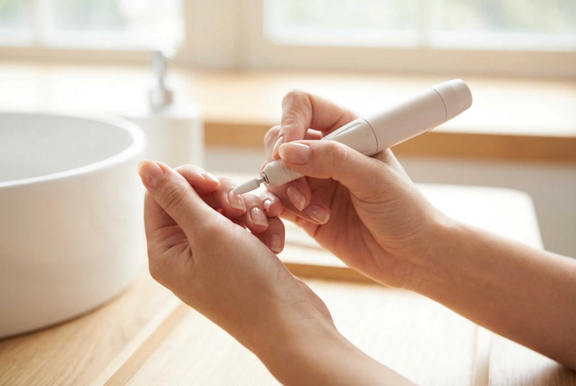 Torno de uñas a batería: estilismo móvil y trabajo seguro