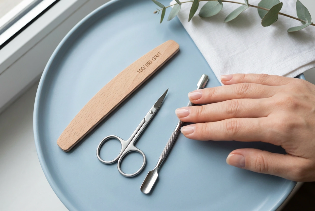Lima de uñas 100/180: granos y su aplicación en la manicura