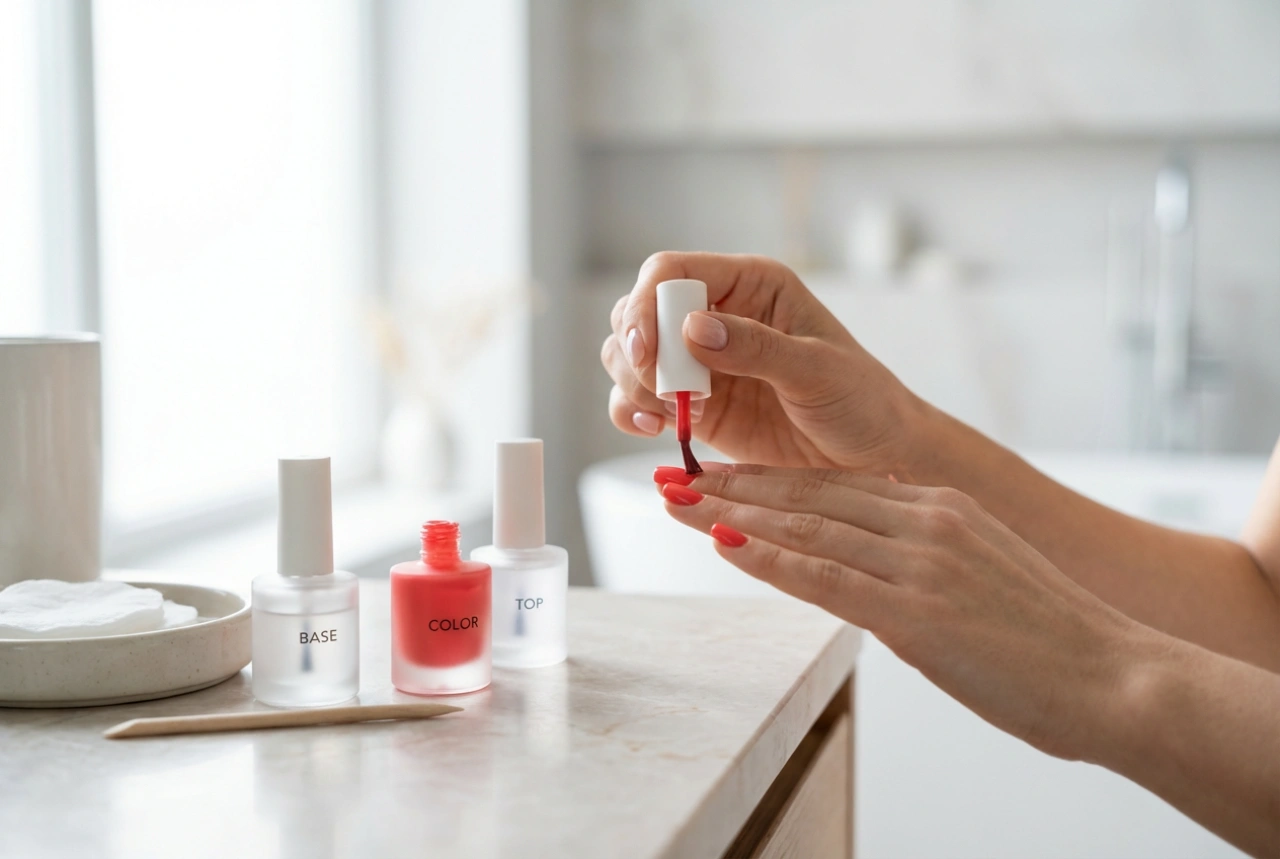 Uñas de gel paso a paso: preparación, base, color y top coat
