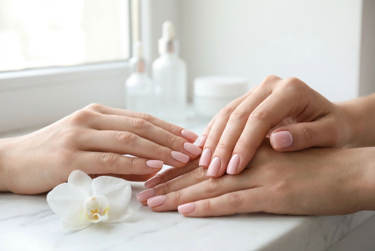 Manicura delicada: colores sutiles, uñas perfectas y brillo elegante