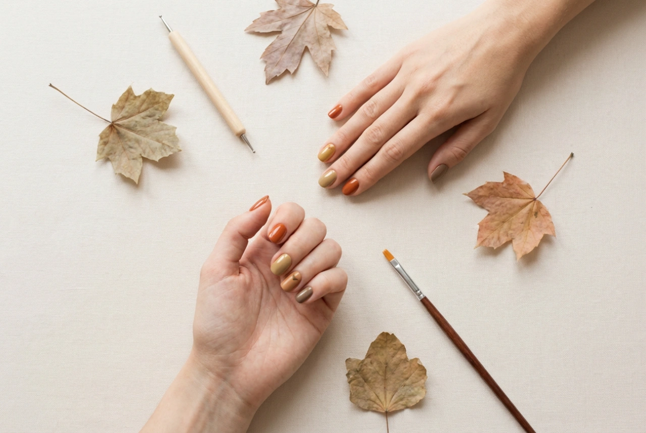 Diseños de uñas para otoño: decoraciones fáciles y herramientas para principiantes