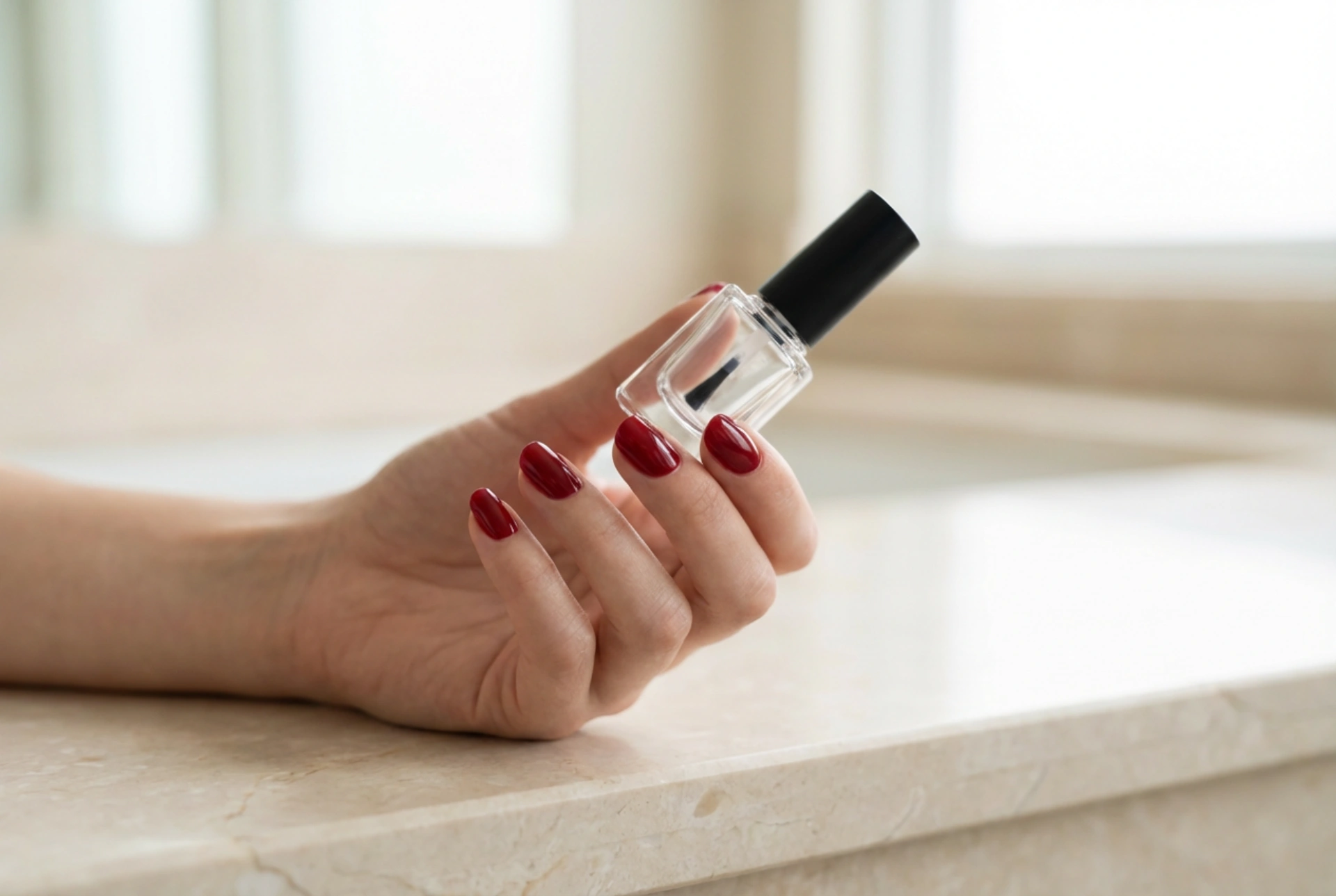 Uñas rojas impecables: preparación, aplicación y duración