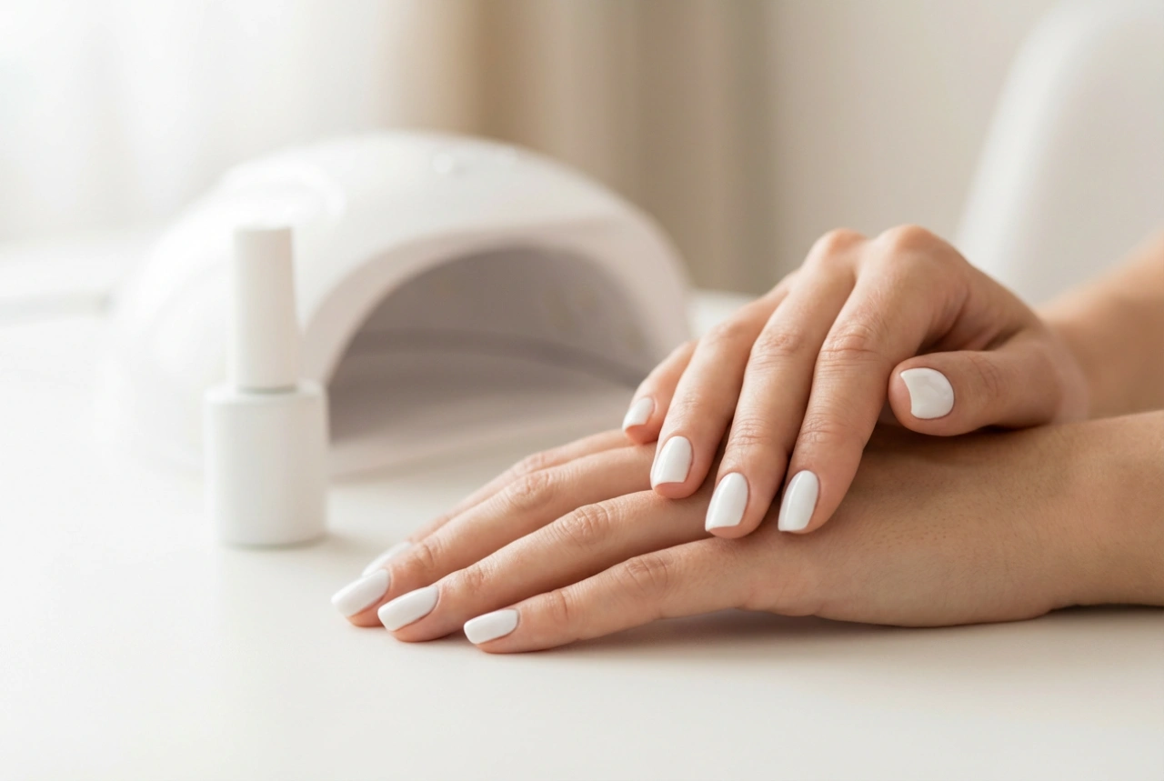 Uñas de gel blancas paso a paso: preparación y curado