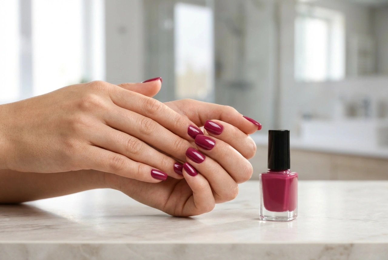 Uñas rosa oscuro: cómo lograr profundidad de color y un brillo intenso