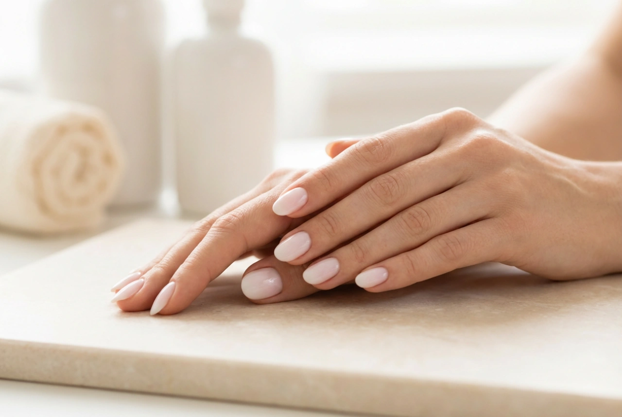 Uñas blanco y rosa para el día a día: manicura sutil paso a paso