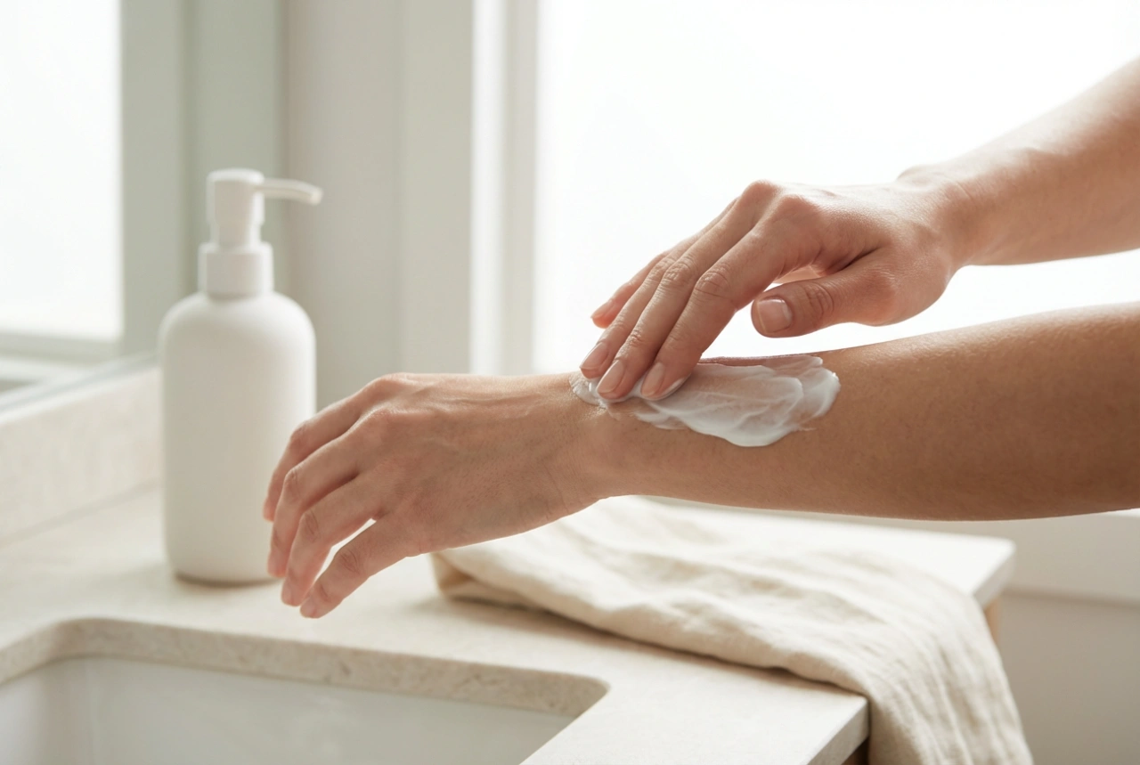 La urea en el cuidado de la piel: loción corporal con urea y aplicación segura