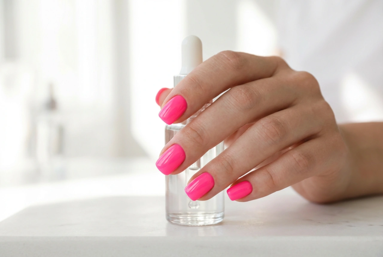 Neón en rosa: uñas de color rosa neón paso a paso y su cuidado