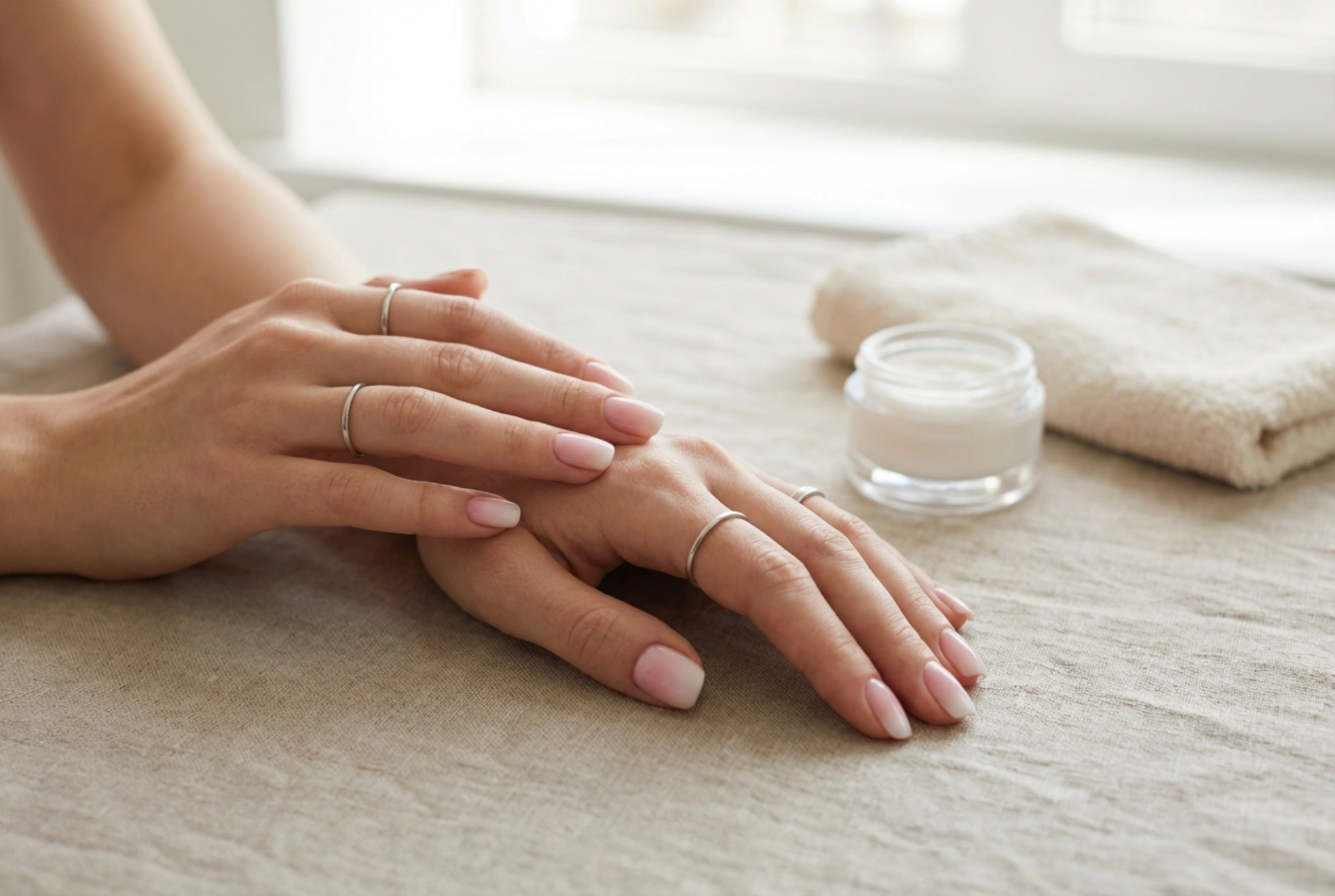 Baby boomer y manicura francesa: uñas en rosa y blanco para cualquier ocasión