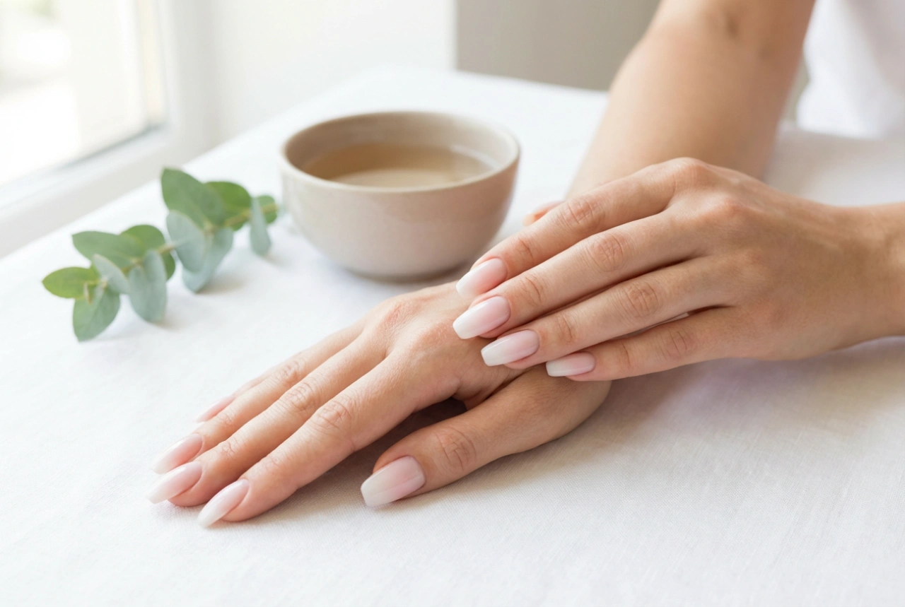 Ombré lechoso en las uñas: el delicado efecto baby boomer paso a paso