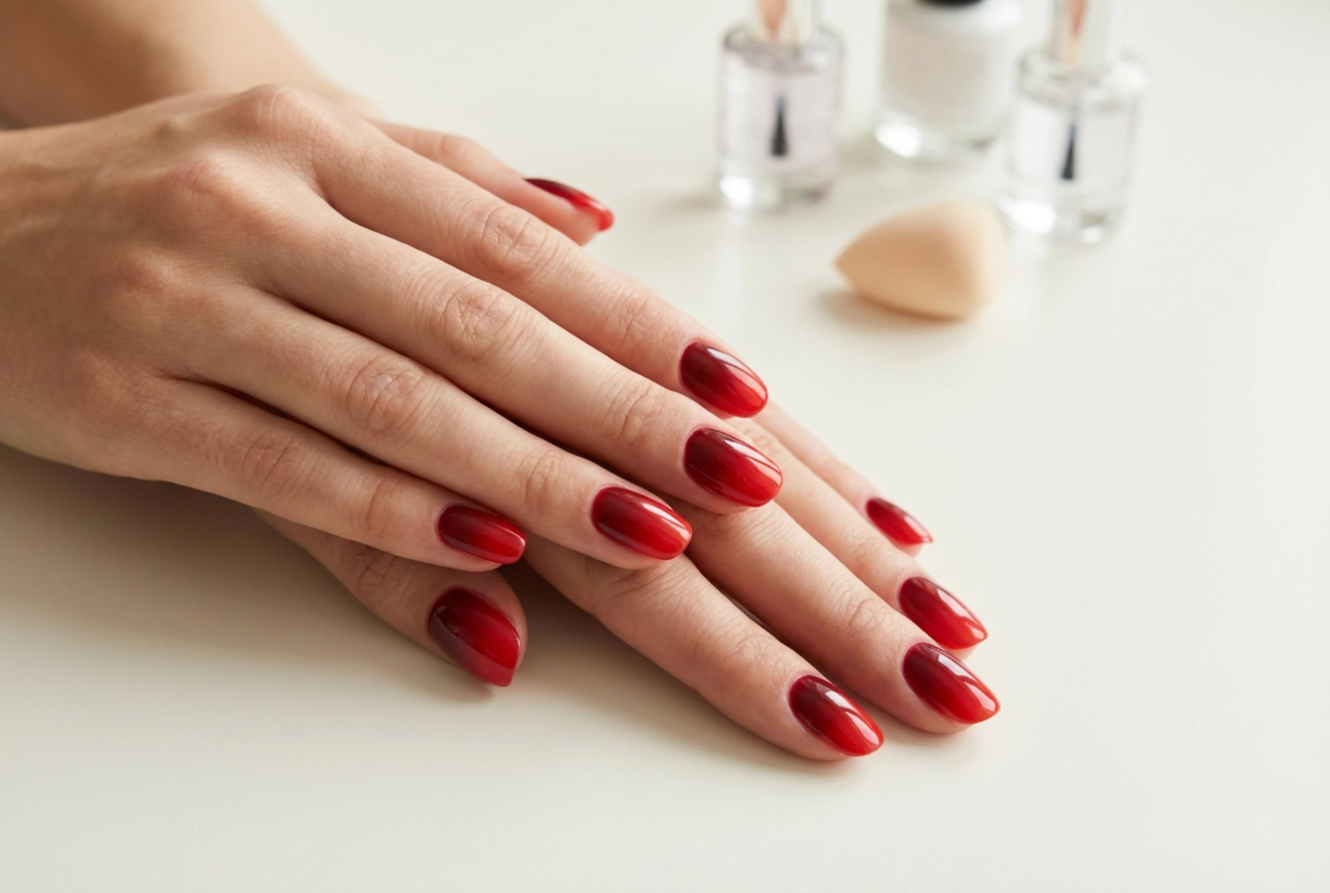 Uñas Ombré en Rojo: Cómo Lograr un Degradado Perfecto