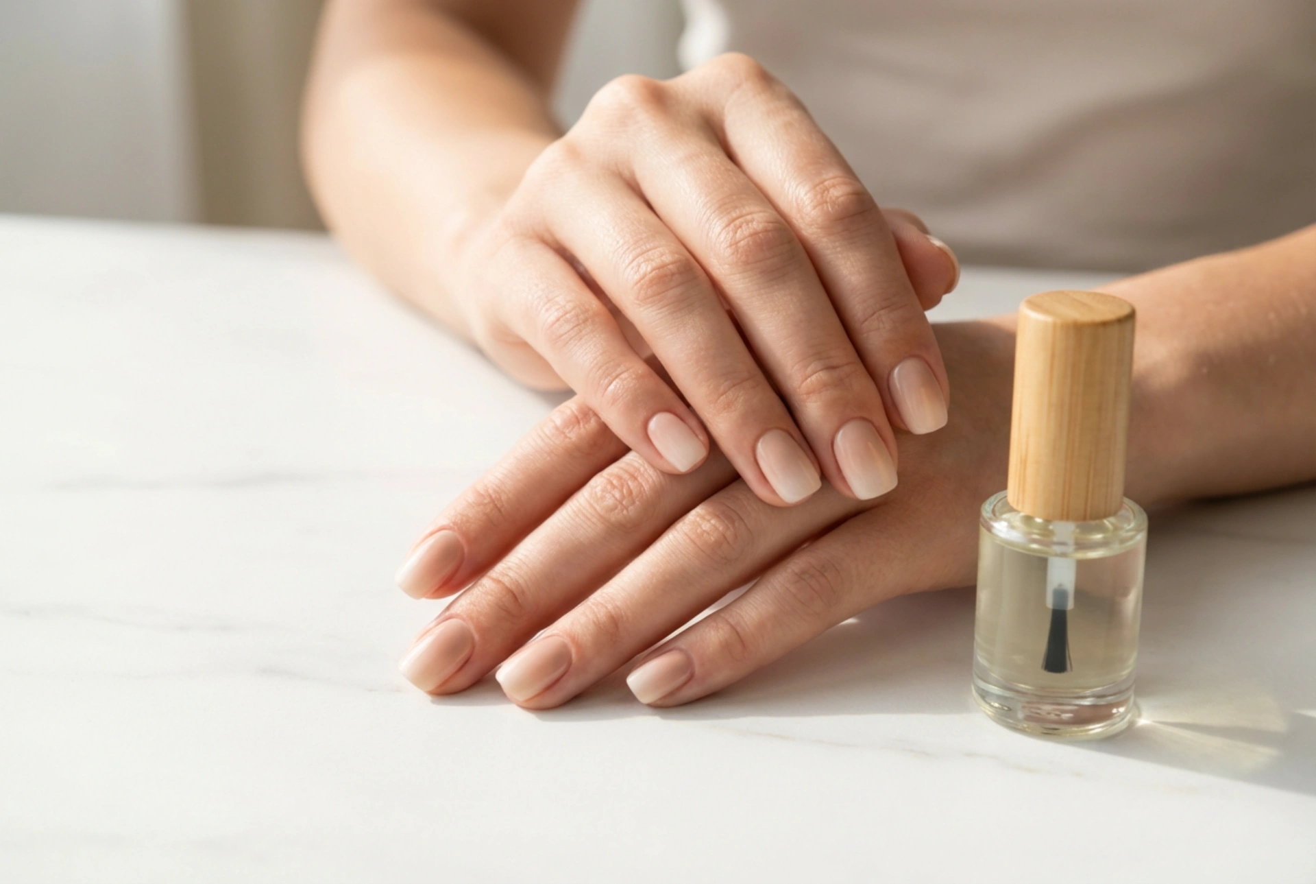 Paso a paso: uñas ombre beige, elegantes y sutiles