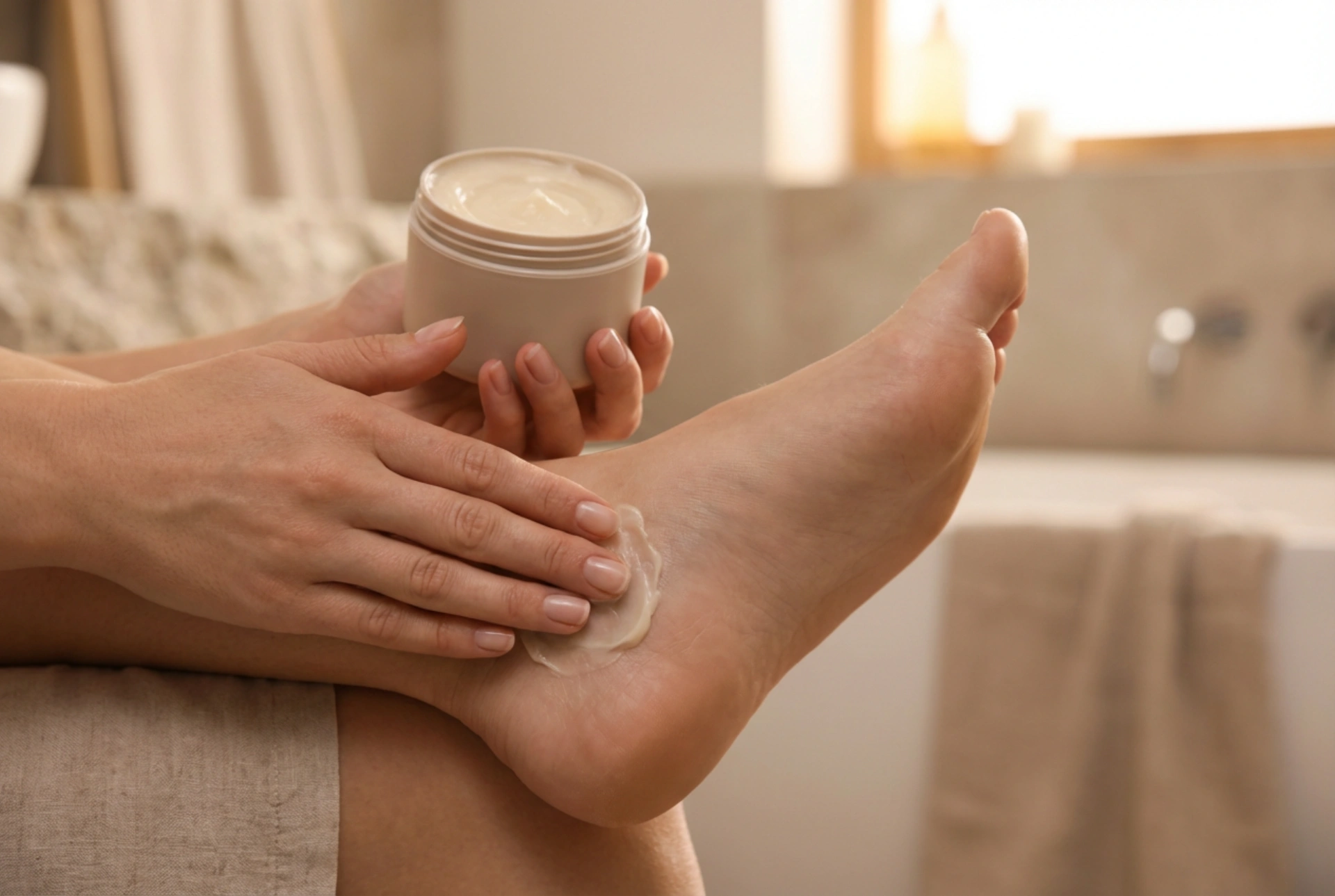 Crema para talones secos: rutina nocturna eficaz y protección durante el día