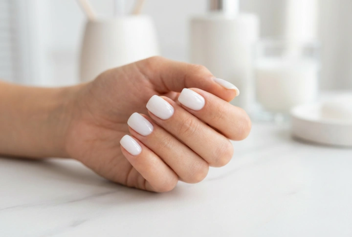 Esmalte de uñas semipermanente lechoso: cómo evitar las rayas y lograr un efecto de superficie lechosa